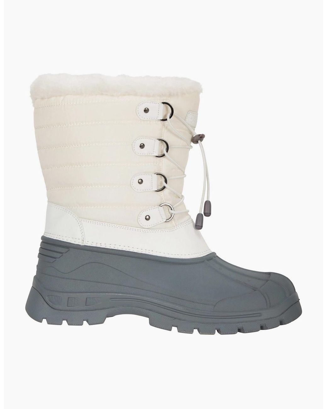 Mountain Warehouse White Ladies Whistler Adaptive Snow Boots