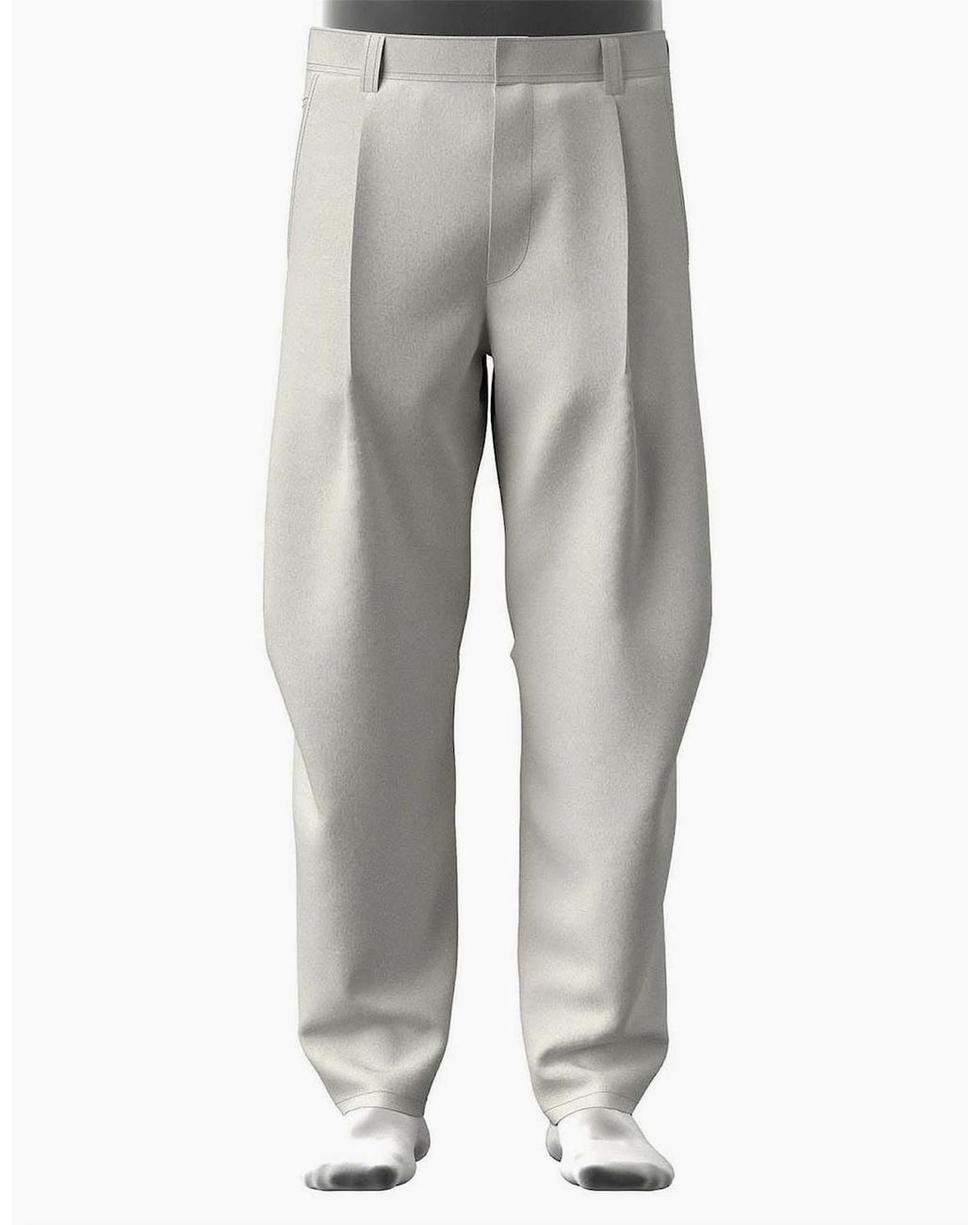 DIESEL Gray Arthur Trousers for men