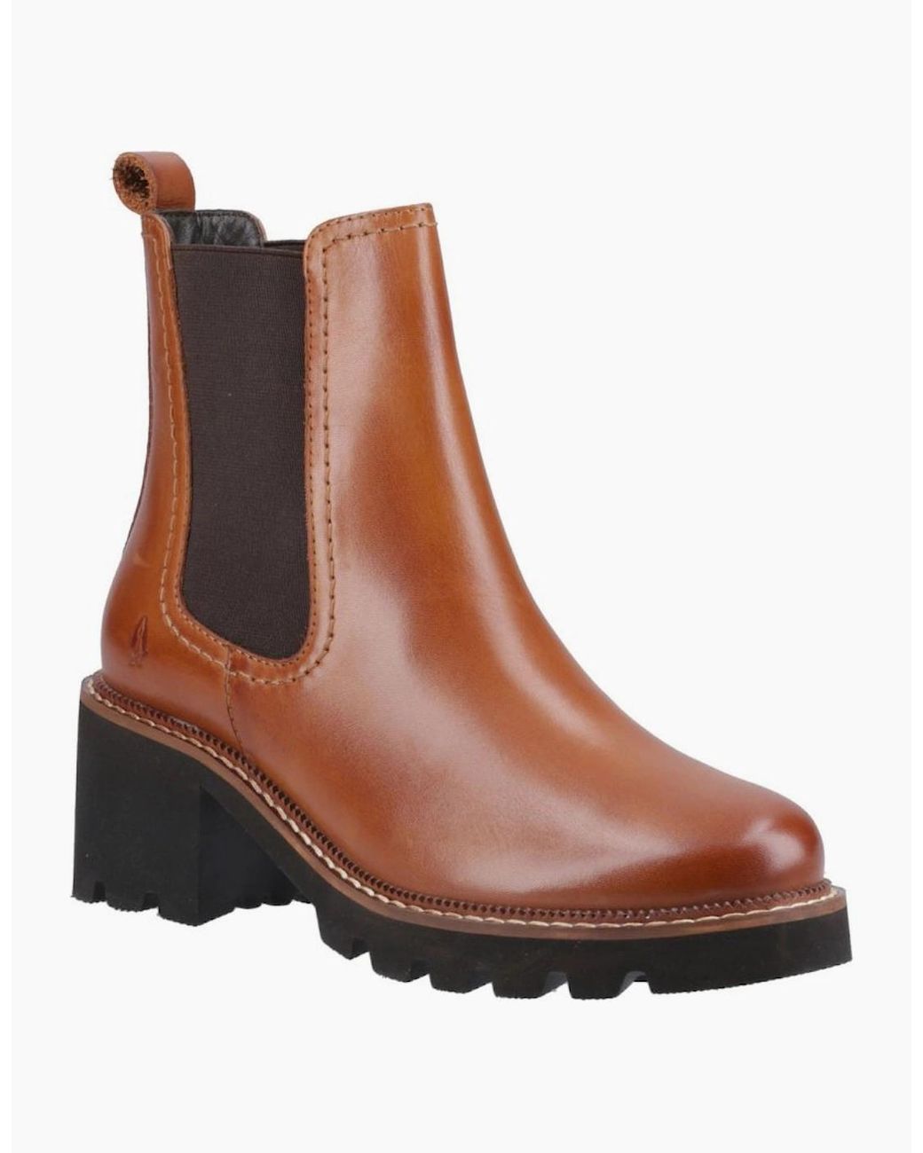 Hush Puppies Brown Gaia Chelsea Boots