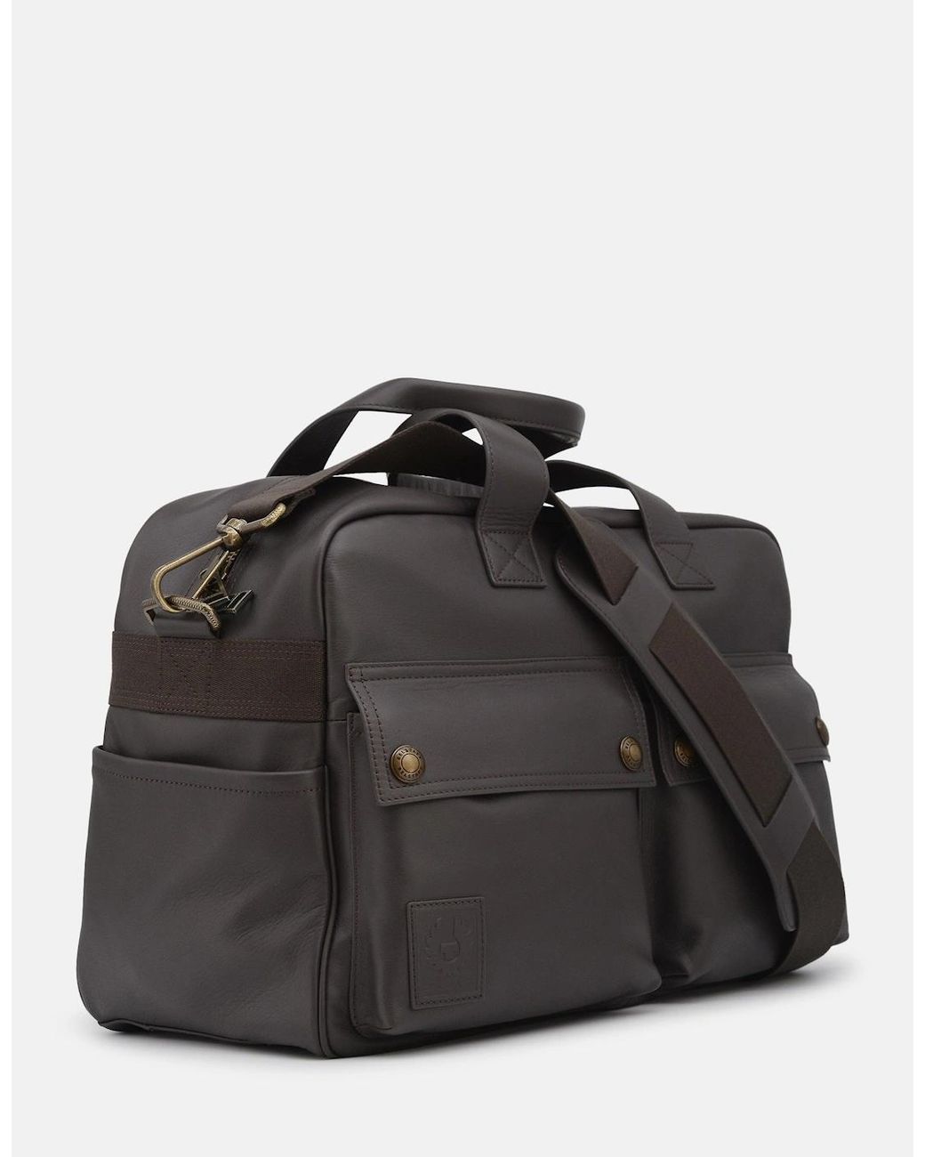 Belstaff Black Trailmaster Bag for men