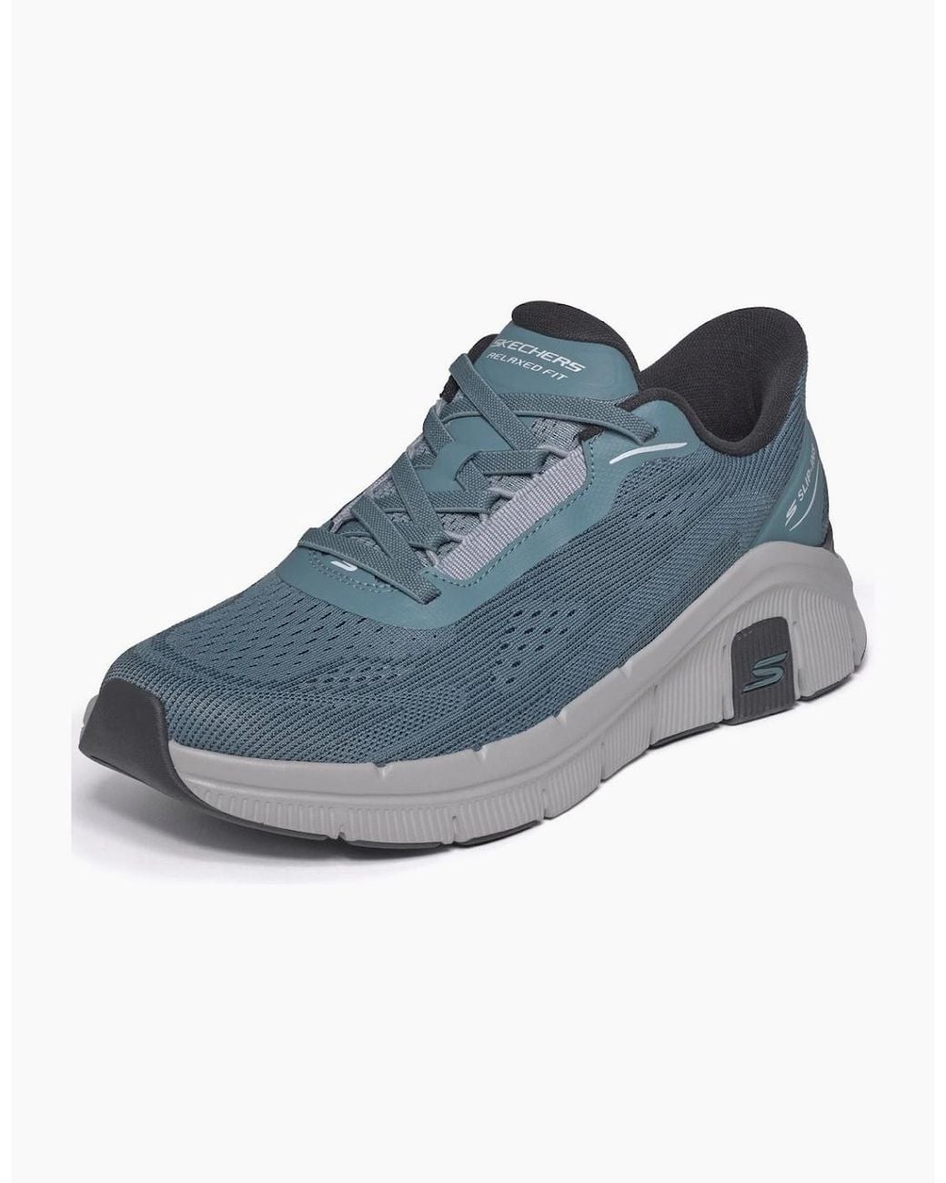 Skechers Blue Relaxed Fit Flex Zayder Trainers for men