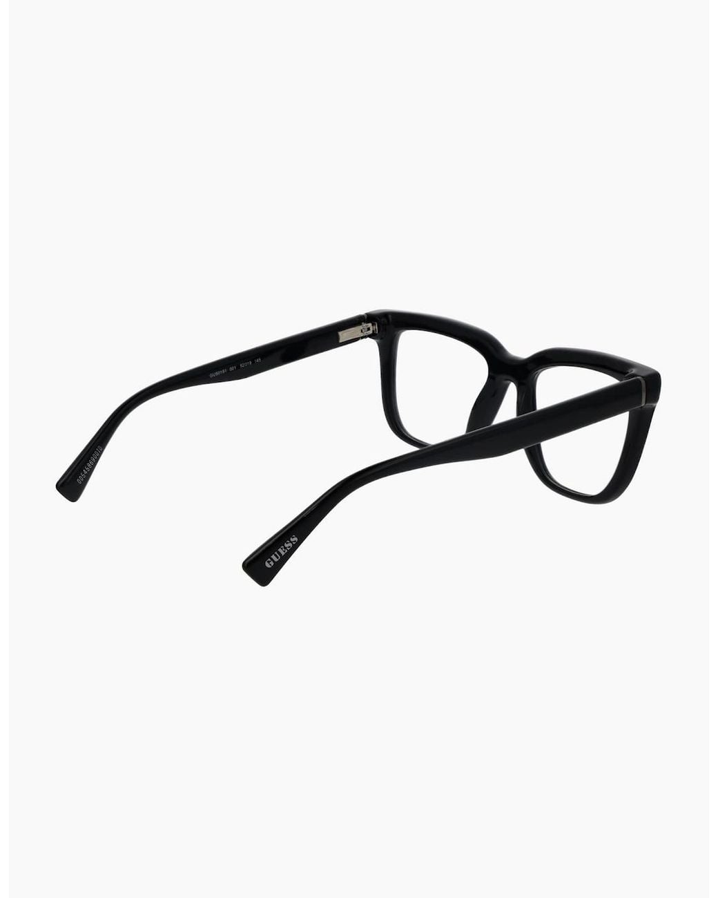 Guess Black Optical Frame Gu50151 001 52 for men