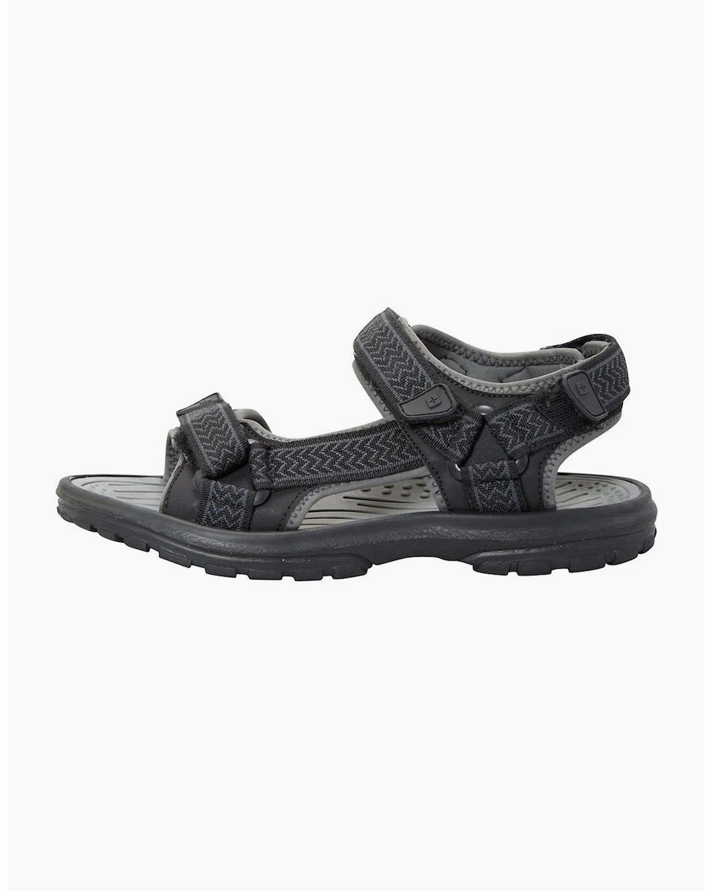 Mountain Warehouse Black Crete Sandals for men