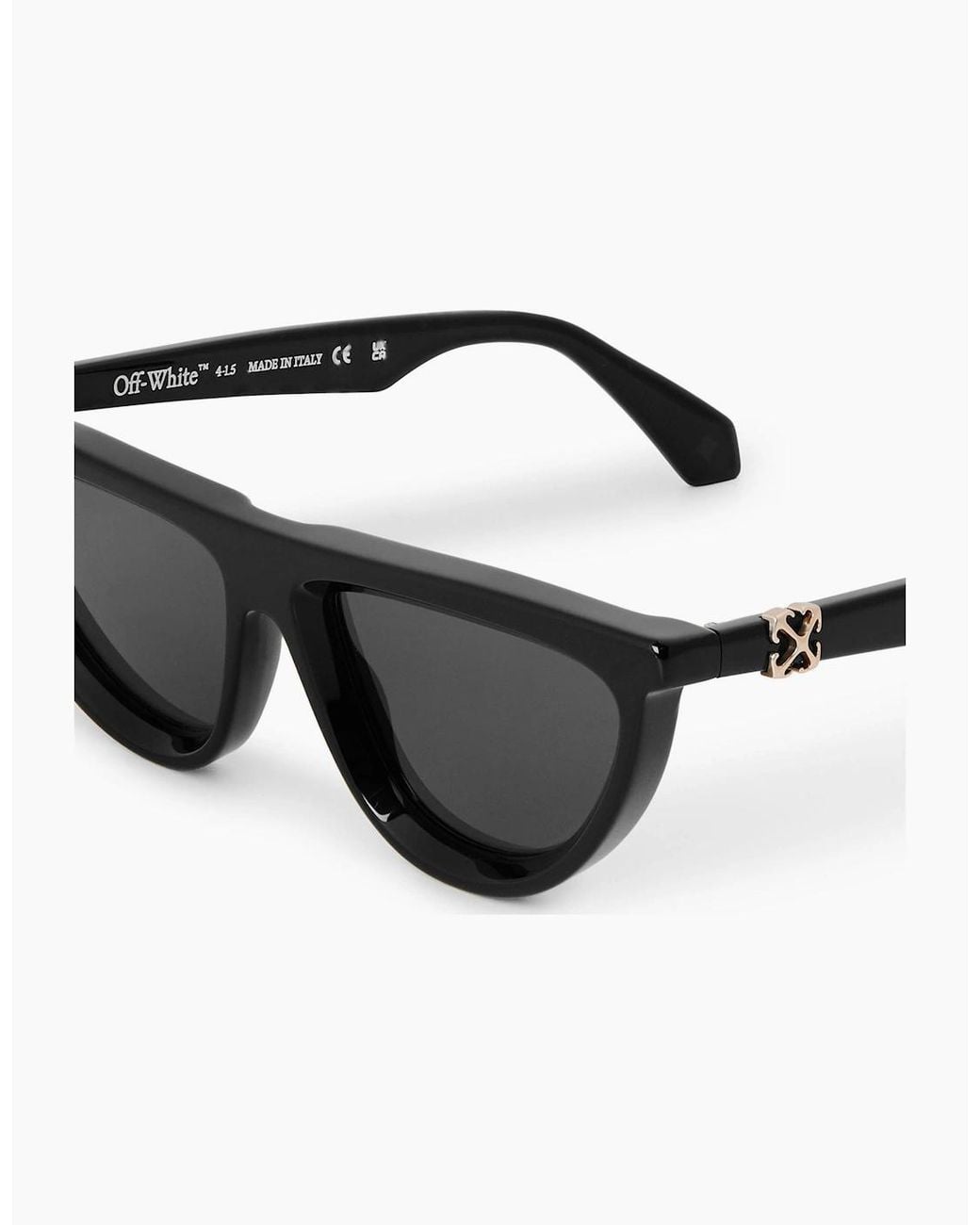 Off-White c/o Virgil Abloh Black Off Jasper Sunglasses for men