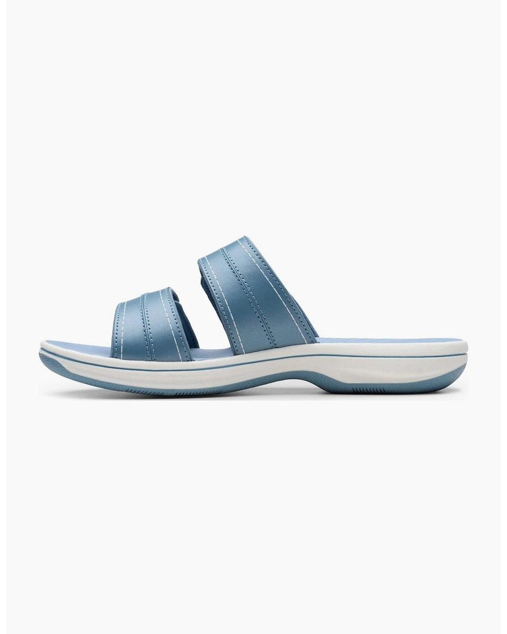 Clarks Blue Brinkley Maye Sandals