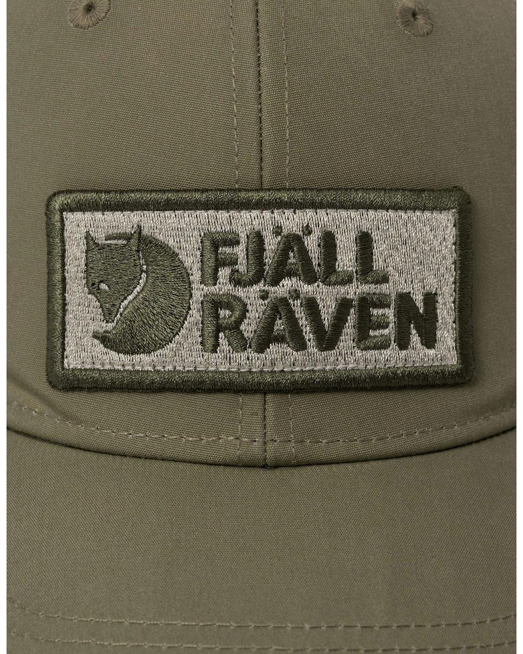 Fjallraven Green Langtradarkeps Cap for men