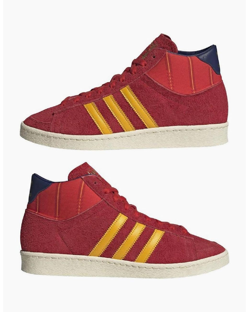 Adidas Originals Red Jabbar Shoes for men