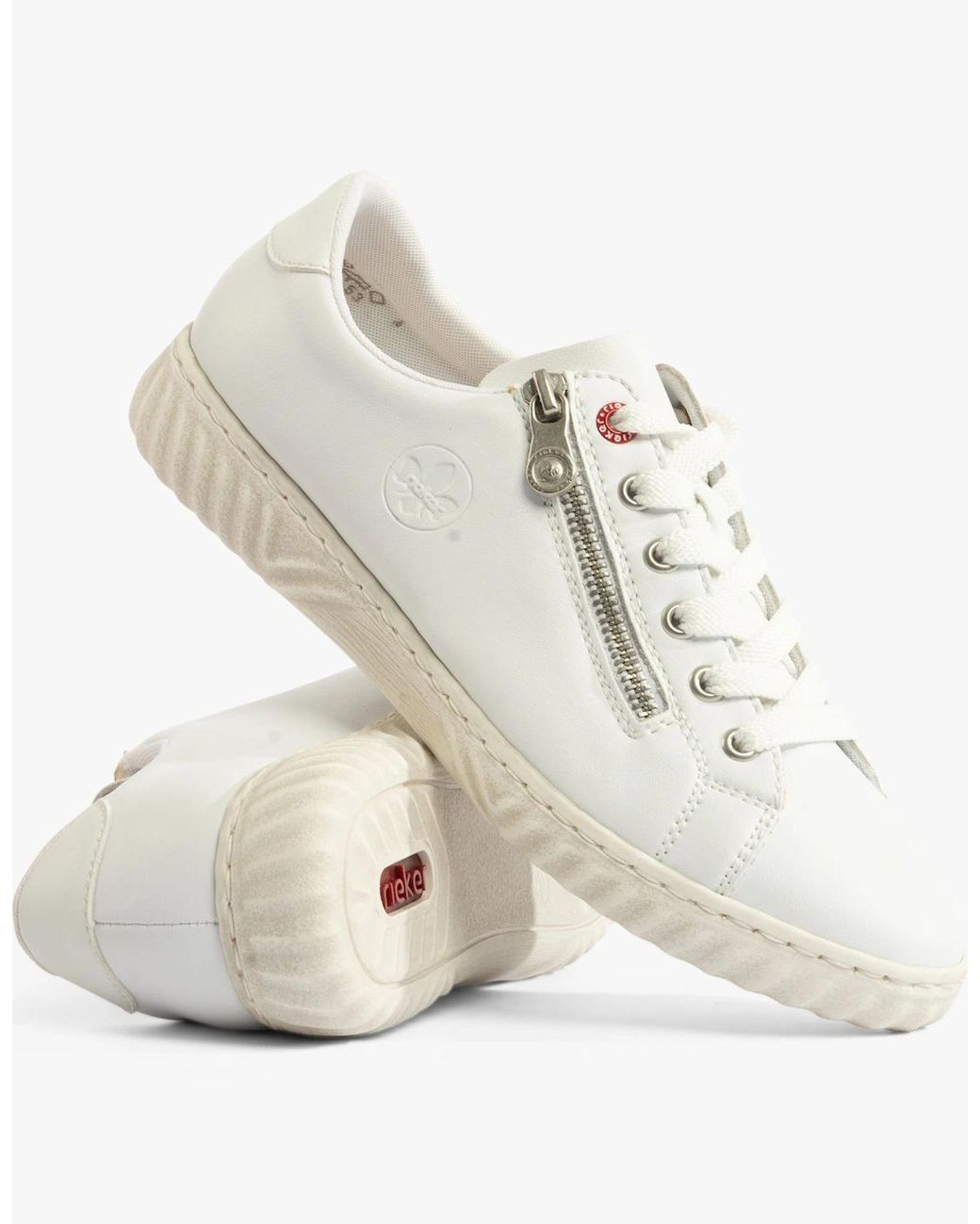 Rieker White N0900-81 Shoes