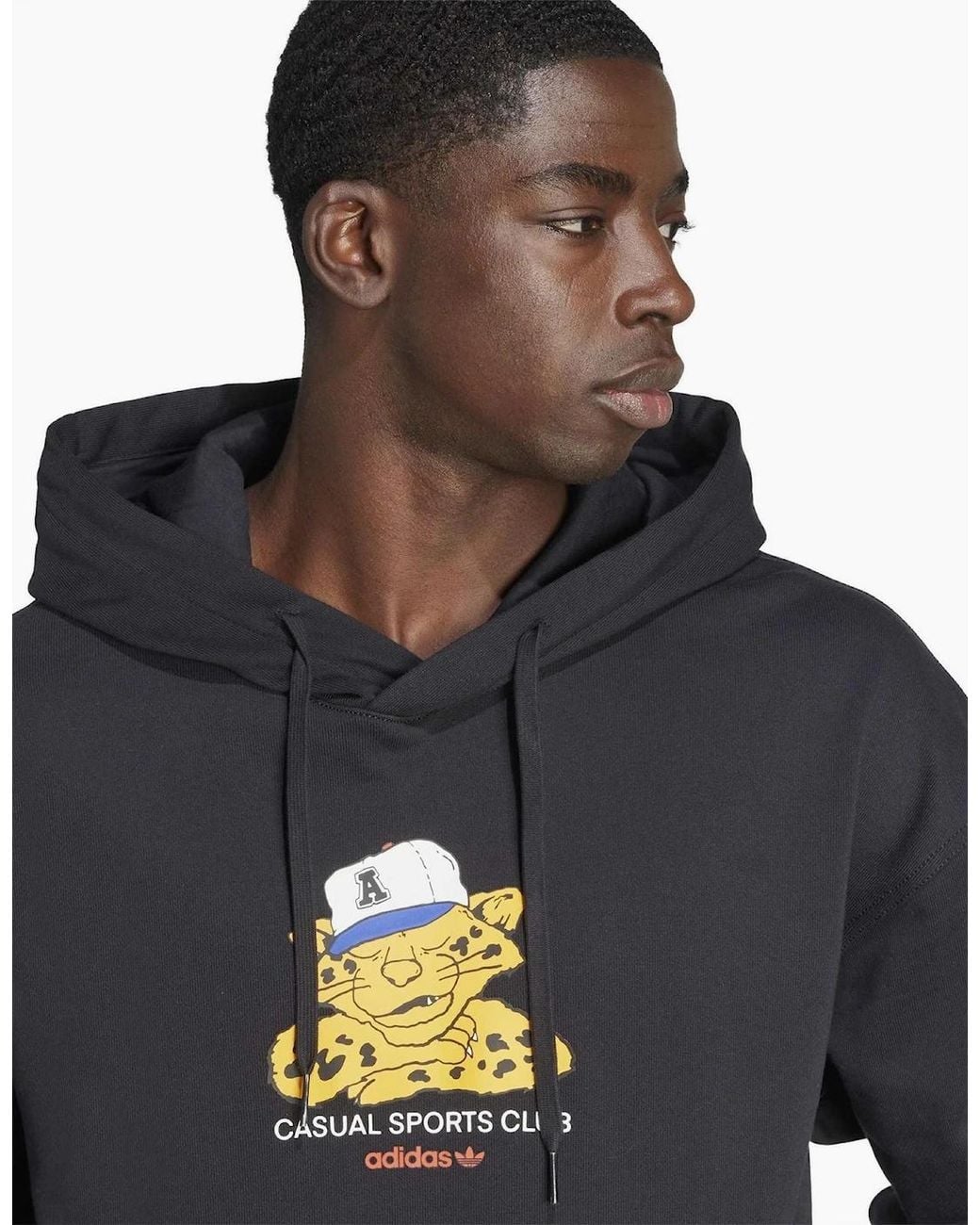 Adidas Blue Graph Lo Hoody for men