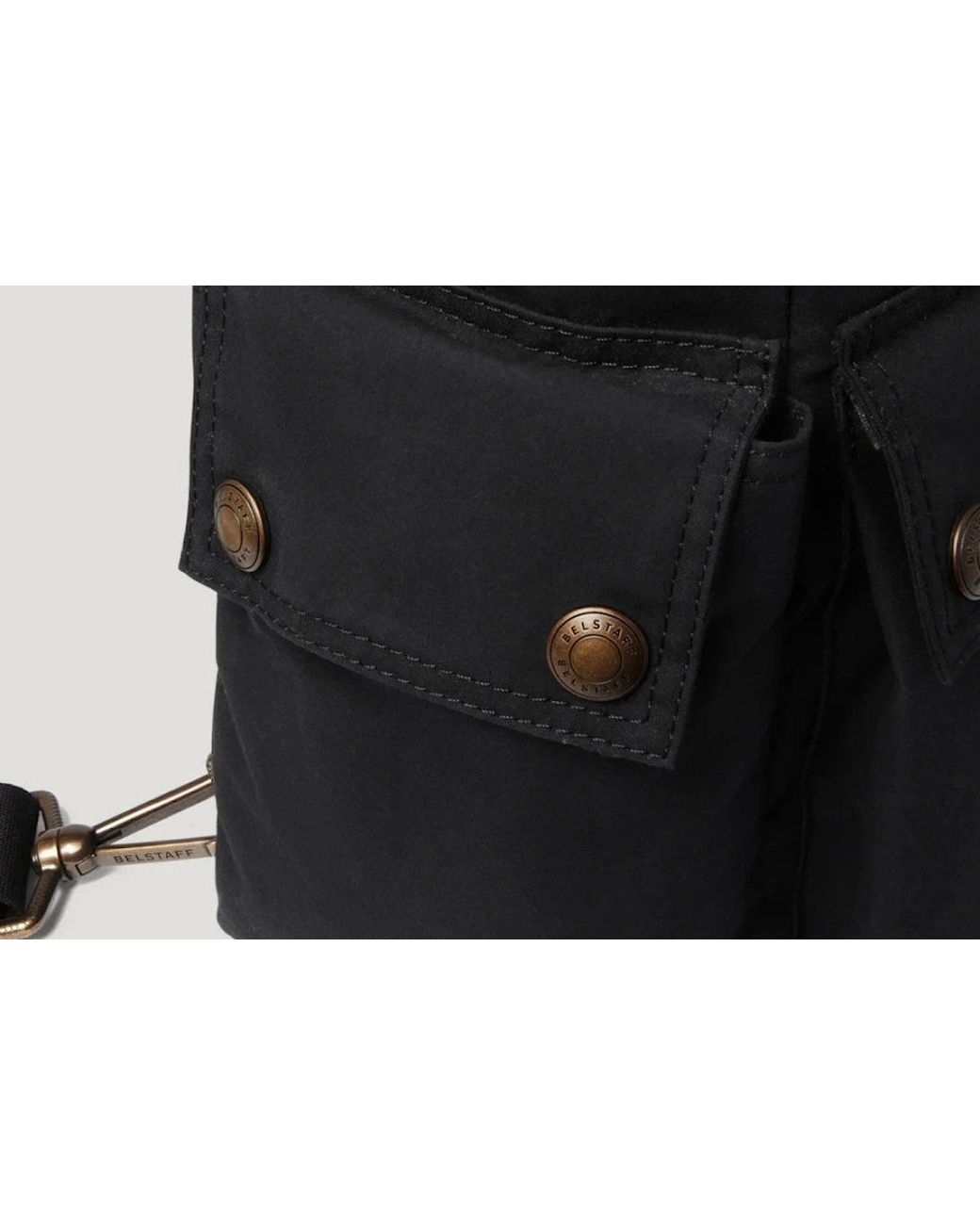 Belstaff Black Trialmaster 2-Way Tote for men