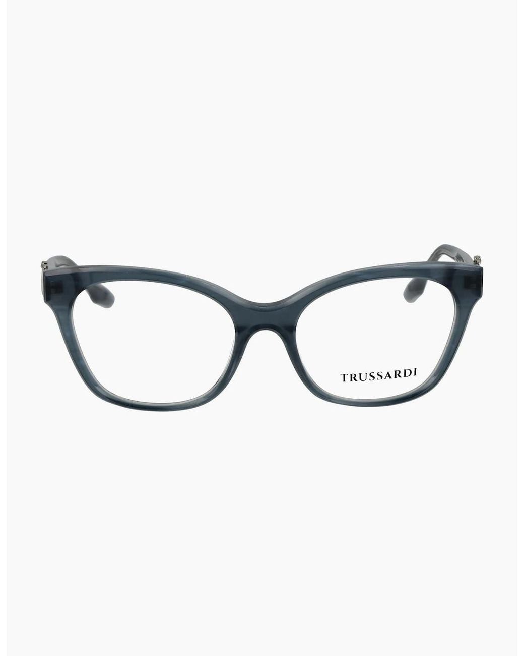 Trussardi Blue Optical Frame Tsw6028 E01 55