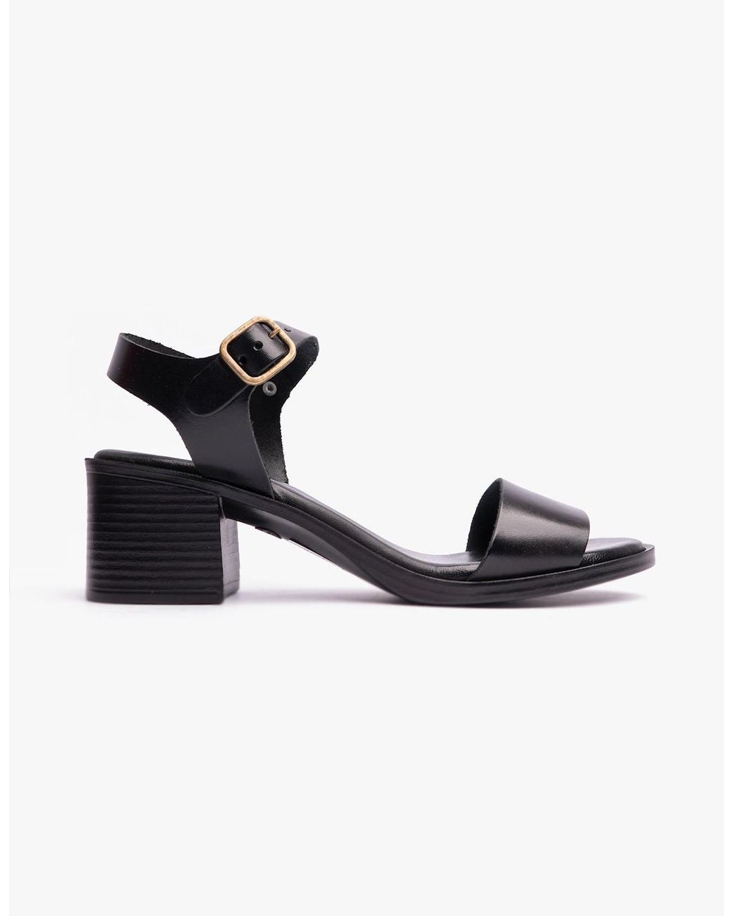 Hush Puppies Black Gabby Sandals