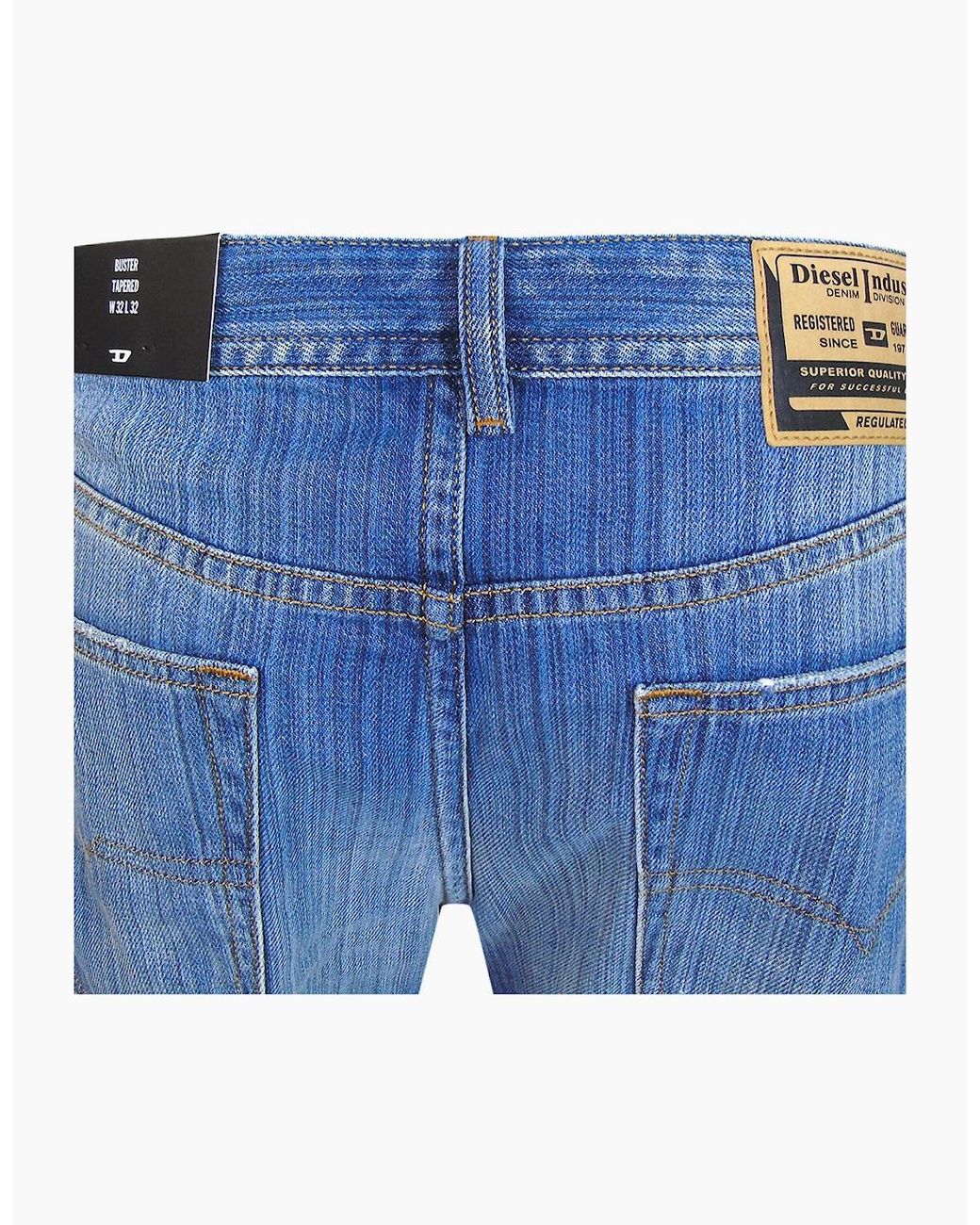 DIESEL Blue Buster-X Light Jeans for men