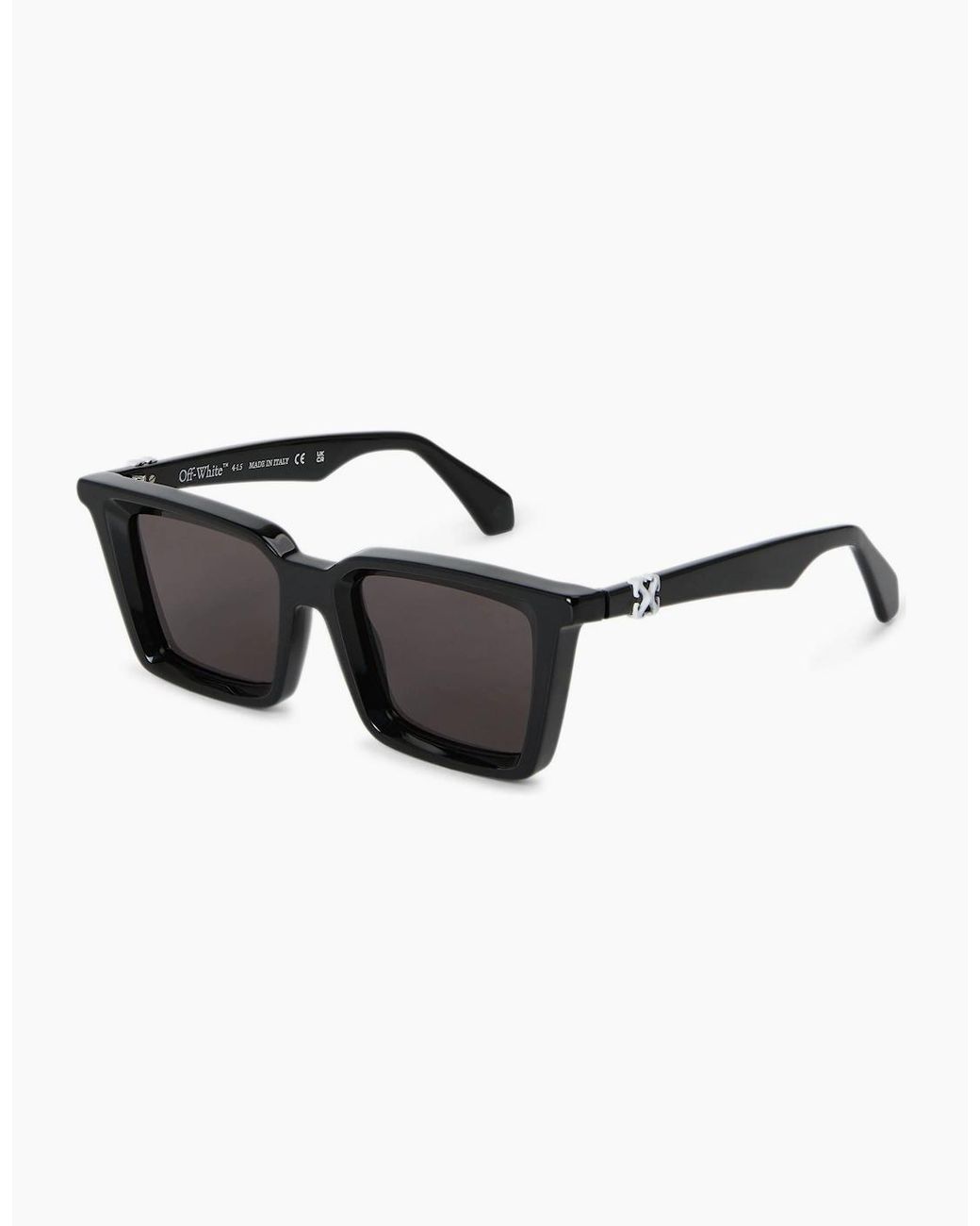 Off-White c/o Virgil Abloh Black Off Dalton Sunglasses for men
