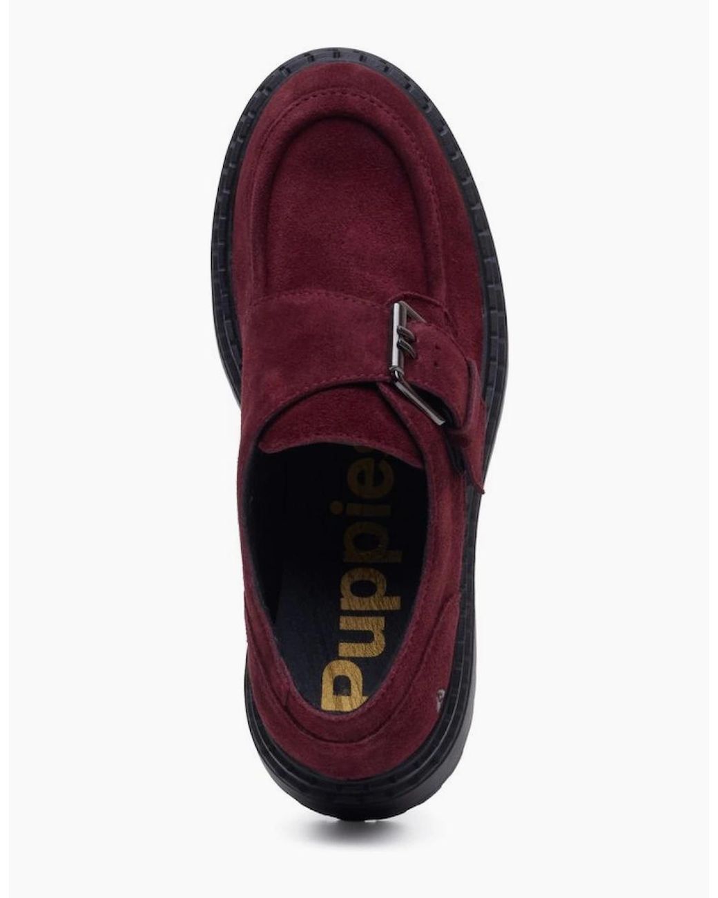 Hush Puppies Red Orla Monk Shoes