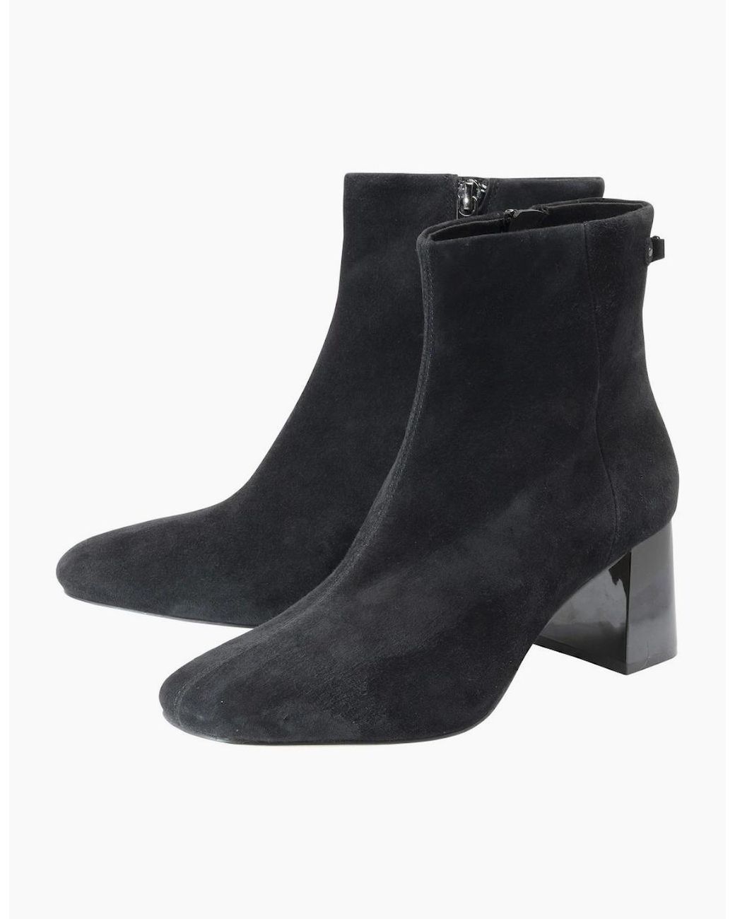 Lotus Black Romy Ankle Boots