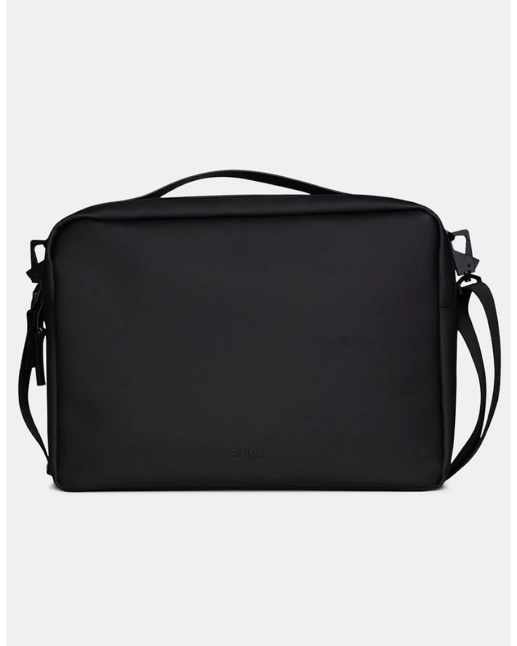 Rains Black Laptop Bag 13 /14