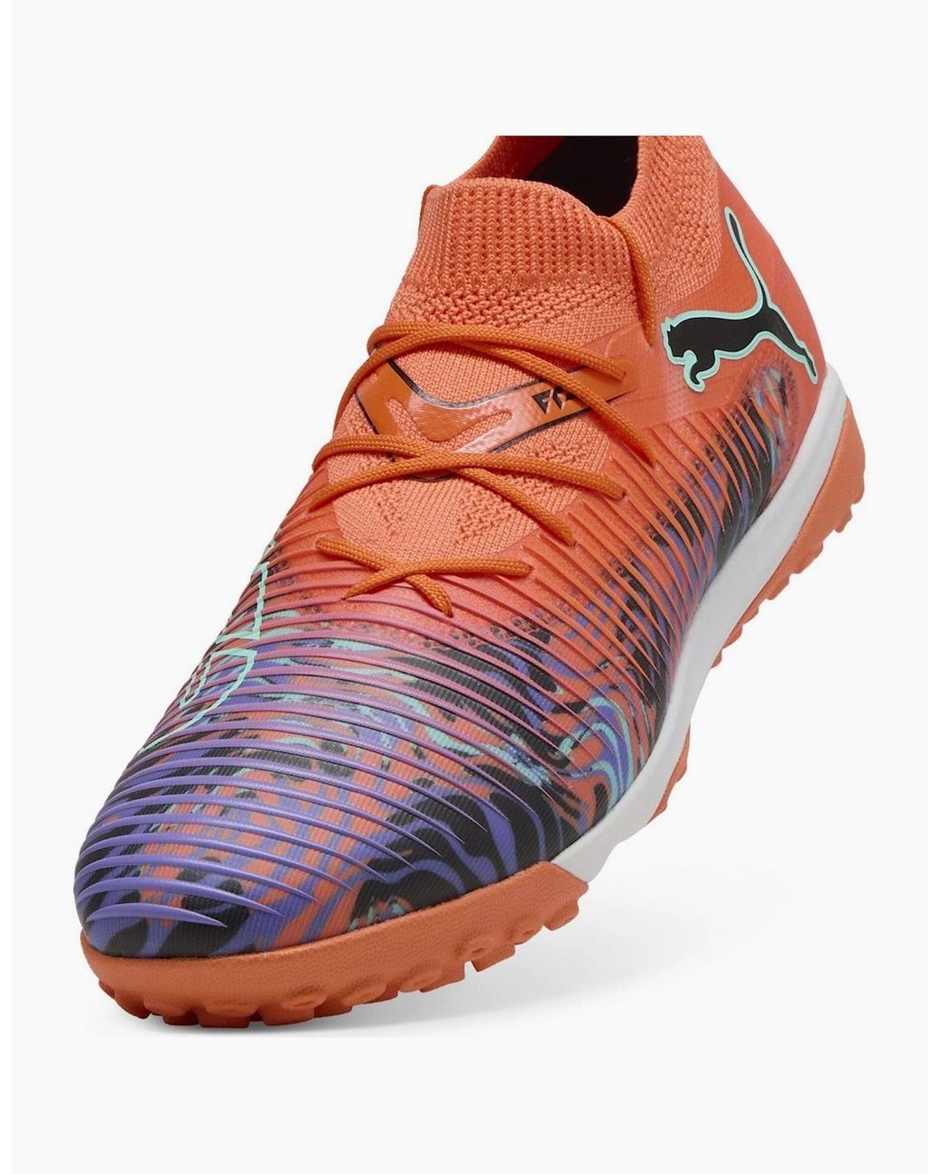 PUMA Red Future 8 Match Creativity Astro Turf Football Boots for men