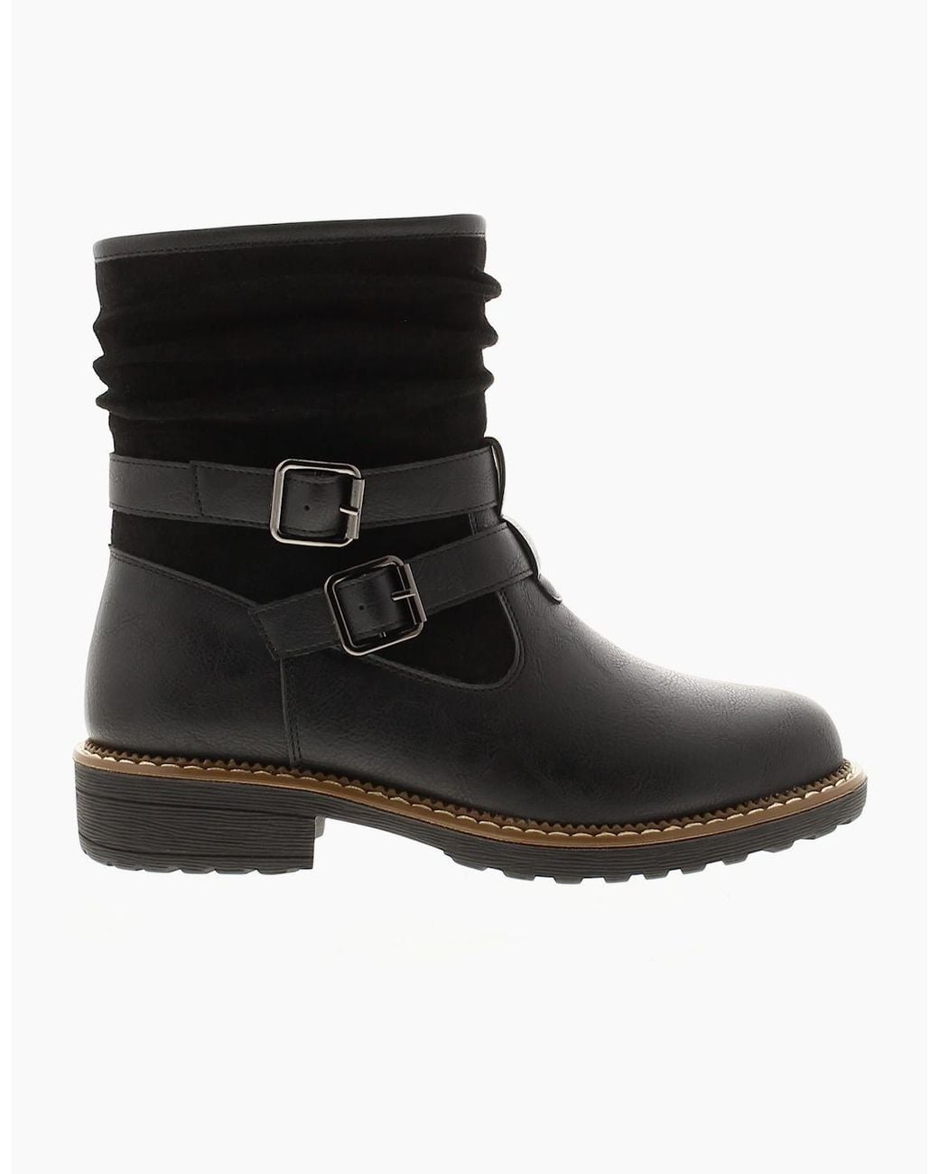 Apache Black Mags Boots Uk Size