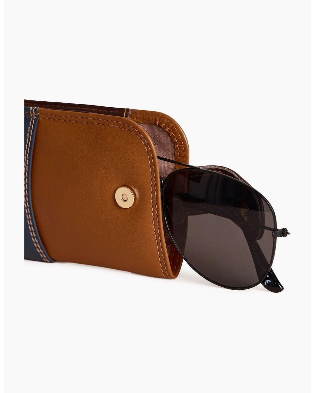 Lakeland Leather Blue Glasses Case
