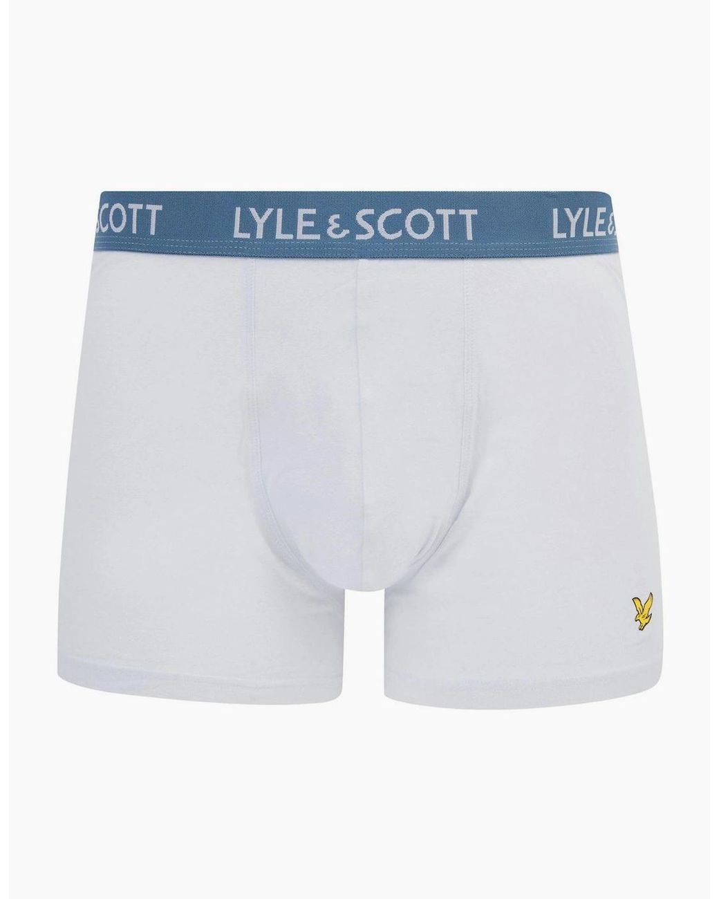 Lyle & Scott Green Barclay 3 Pack Briefs for men