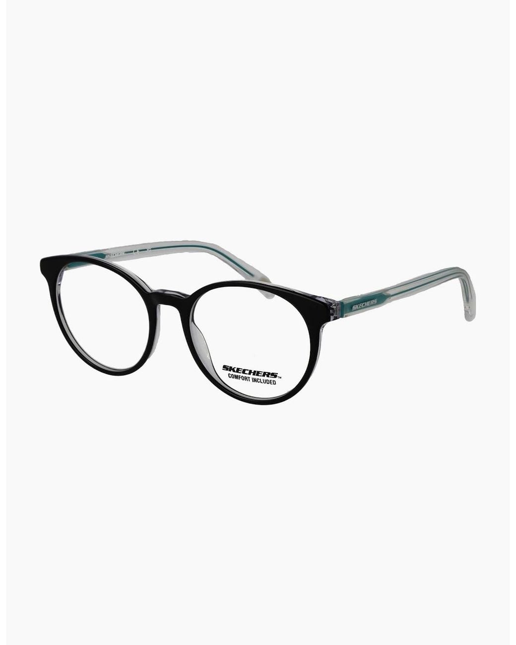 Skechers Black Optical Frame Se2233 003 50