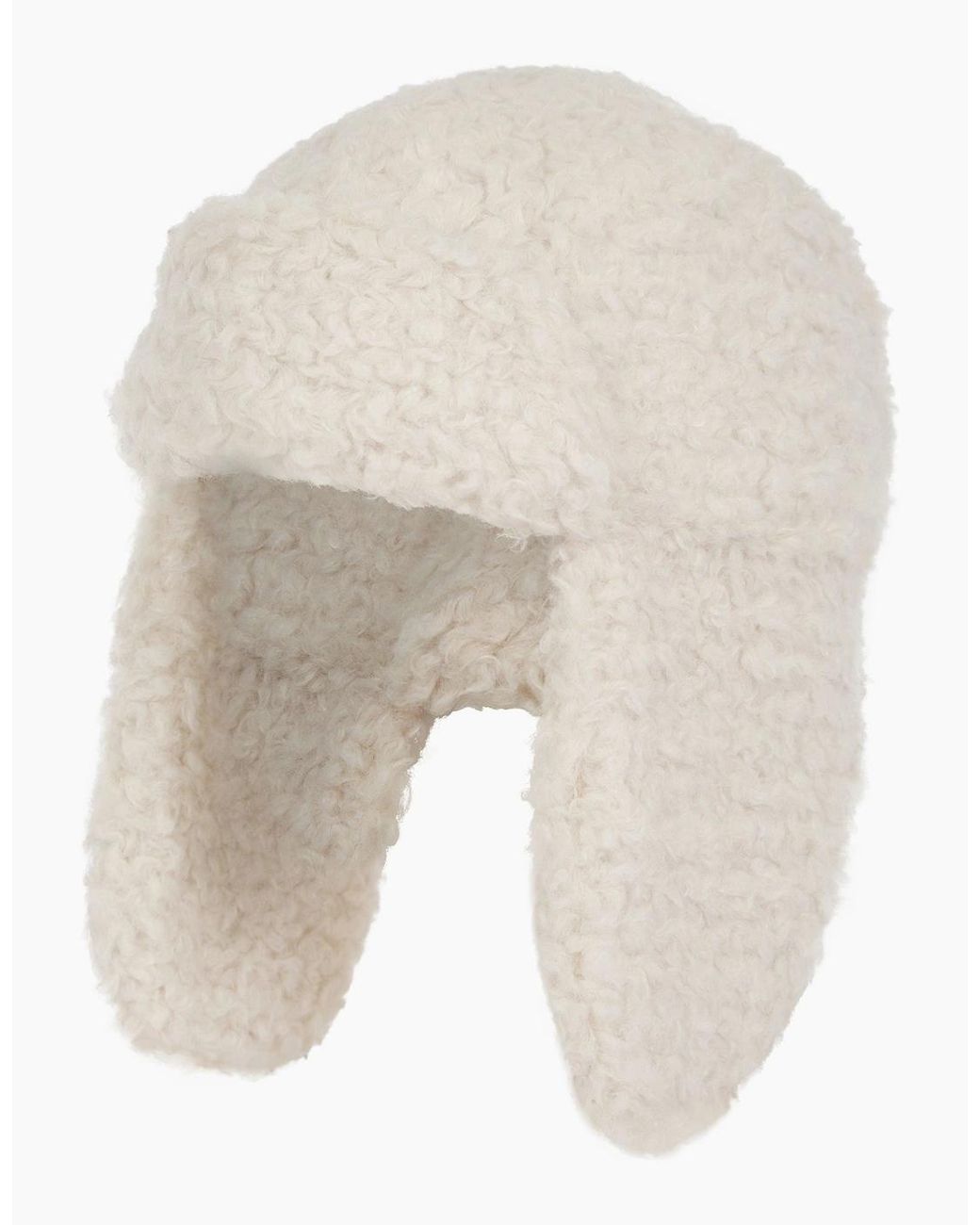 Nooki Design White Billie Faux Fur Trapper Natural