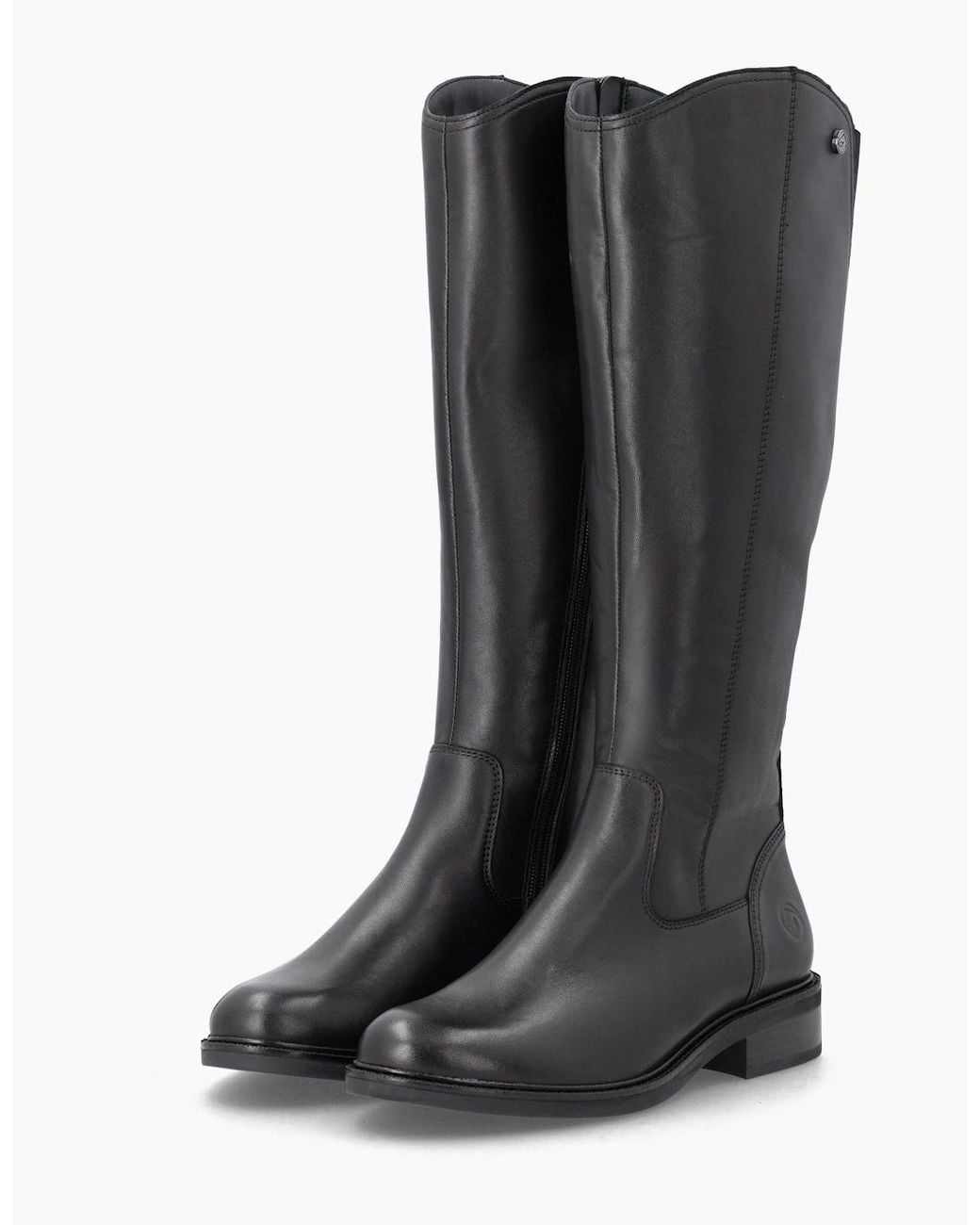 Remonte Black D2W79 Tall Boots