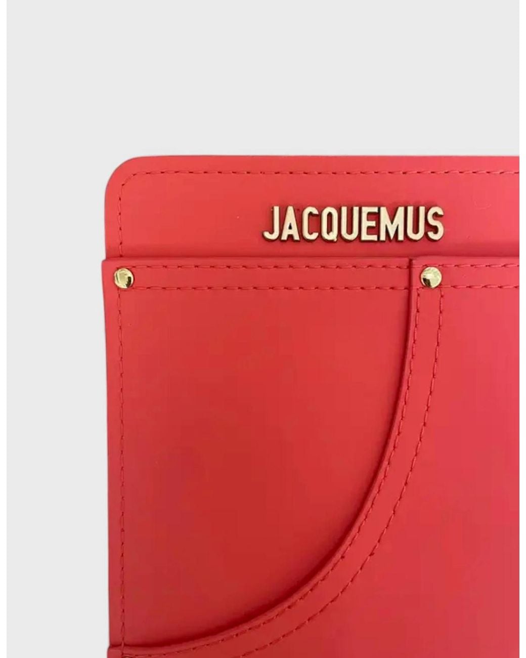 Jacquemus Red La Poche