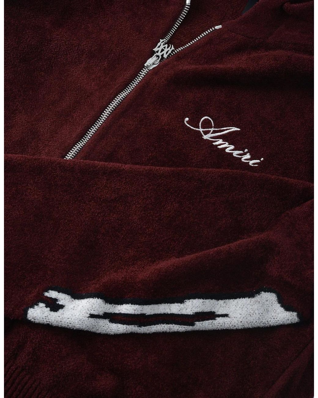Amiri Red Bones Hoodie