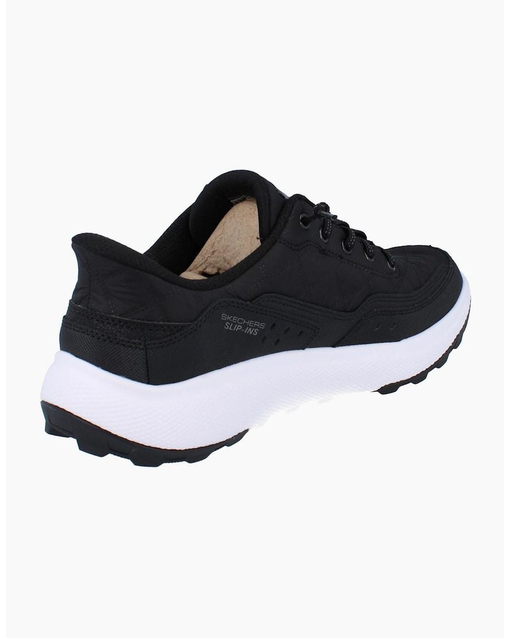 Skechers Black Hands Free Slip-Ins Urban Explore Trainers 180277 Shoes Bkw