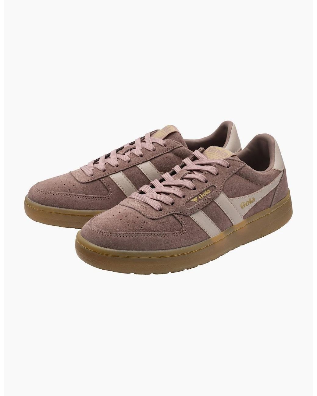 Gola Brown Hawk Suede 86 Trainers