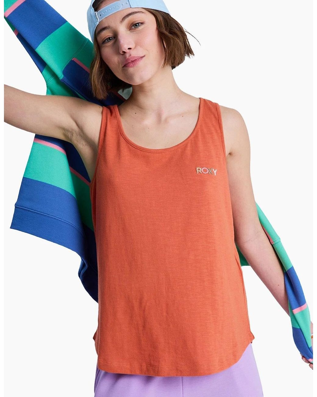 Roxy Orange Saturdaze Tank Top Vest