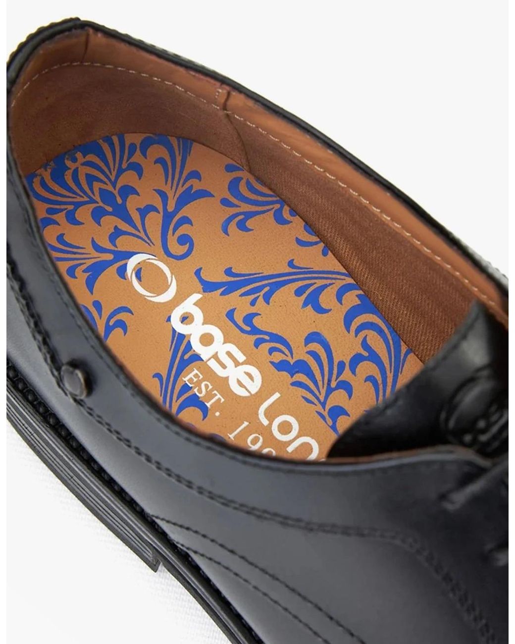 Base London Black Sleeve Shoes for men