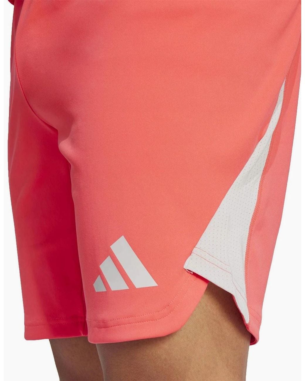 Adidas Pink Tiro 25 Pro Aeroready Slim-Fit Goalkeeper Shorts for men