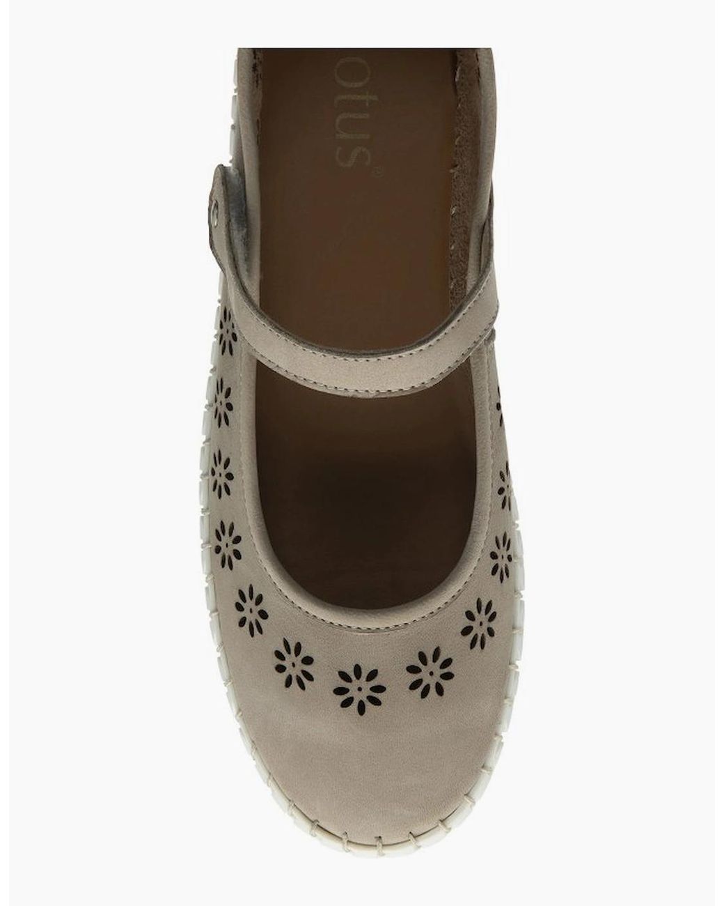 Lotus Natural Aurelia Mary Jane Pumps