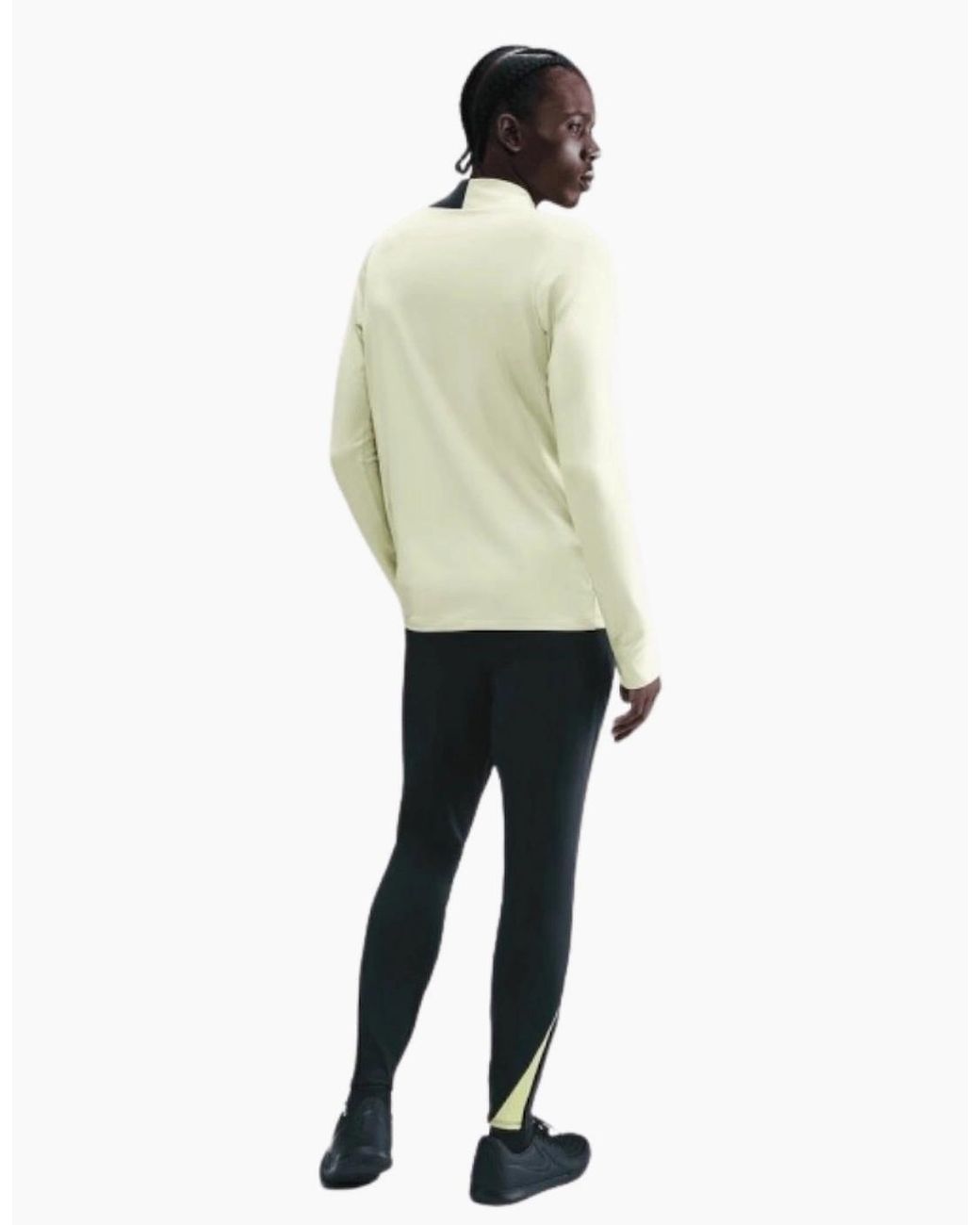 Nike Blue Strike Dri-Fit Seaweed And Limelight Track Pants for men