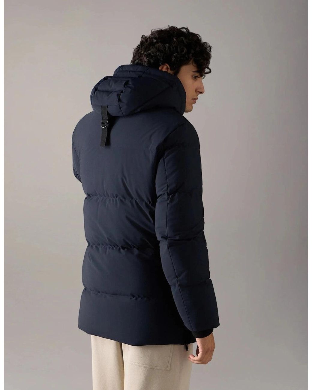 Moose Knuckles Blue Soho 3Q Jacket 833 for men