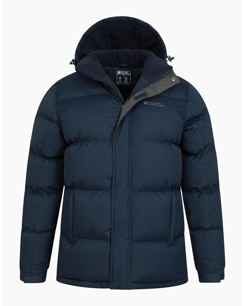 Mountain Warehouse Blue Snow Padded Jacket for men