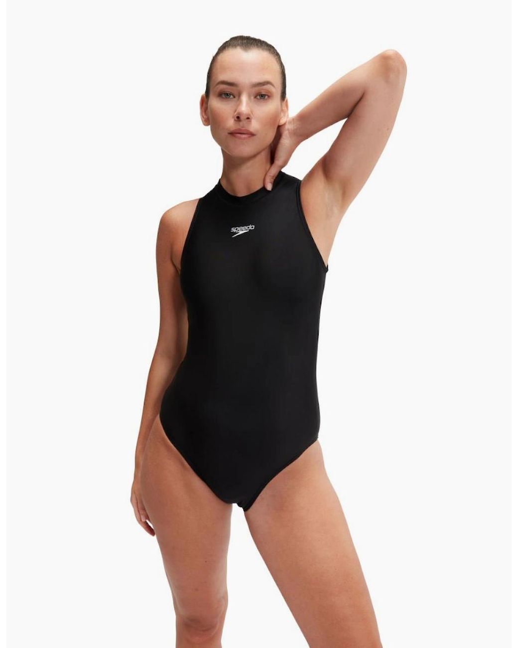 Speedo Black Ladies Hydrasuit One Piece Swimsuit