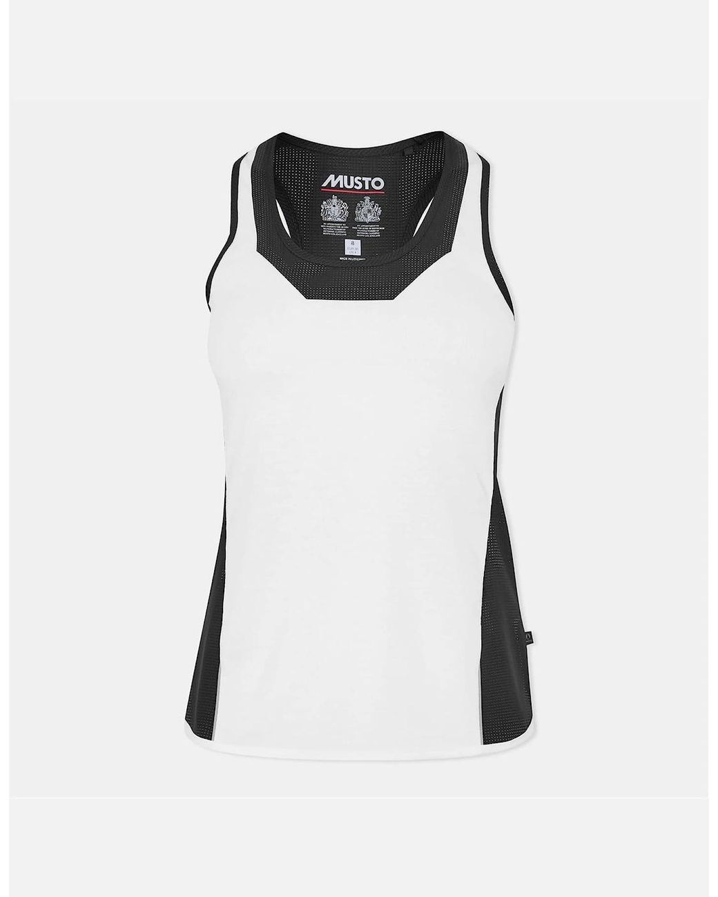 Musto Black Balsa Vest Top