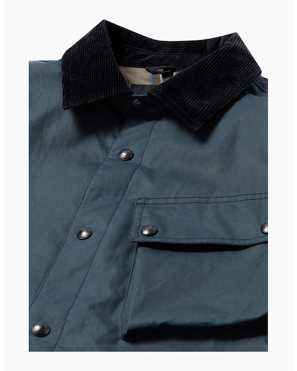 Belstaff Blue Ground Jacket Petrol for men