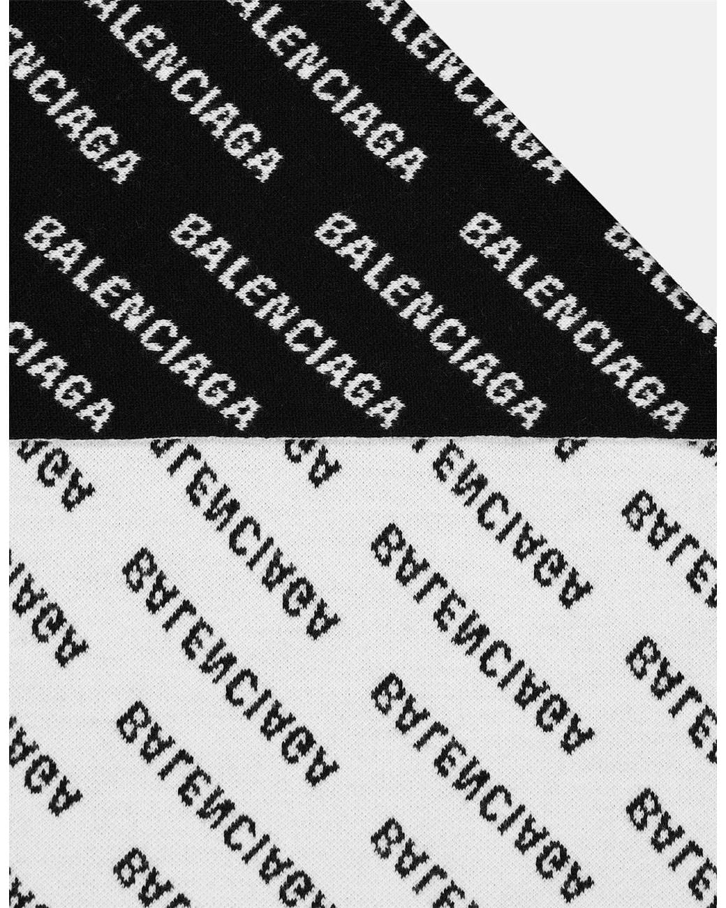 Balenciaga Black Scarf