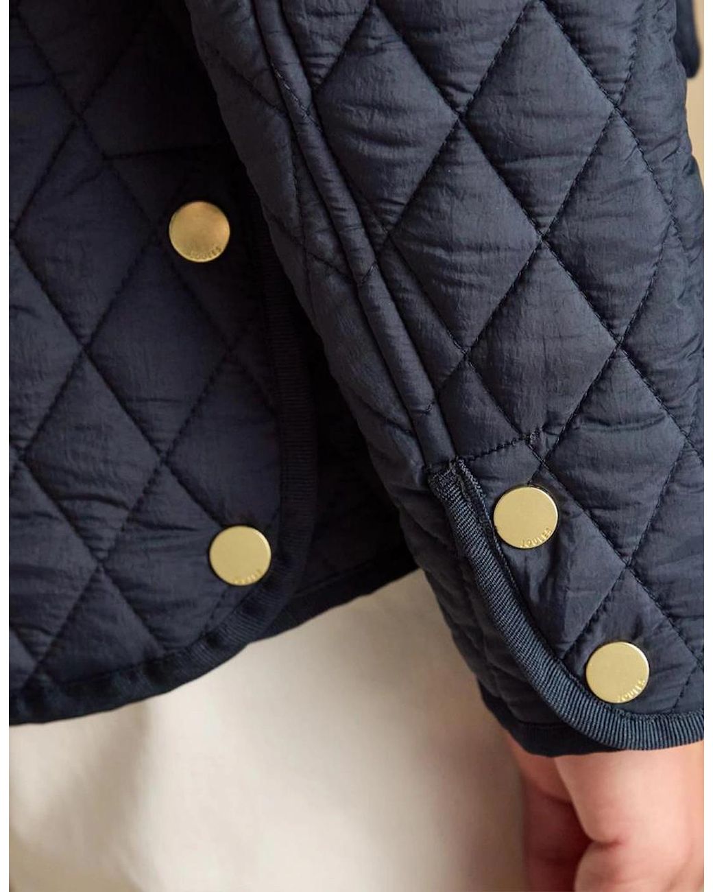 Joules Blue Highclere Quilted Jackets