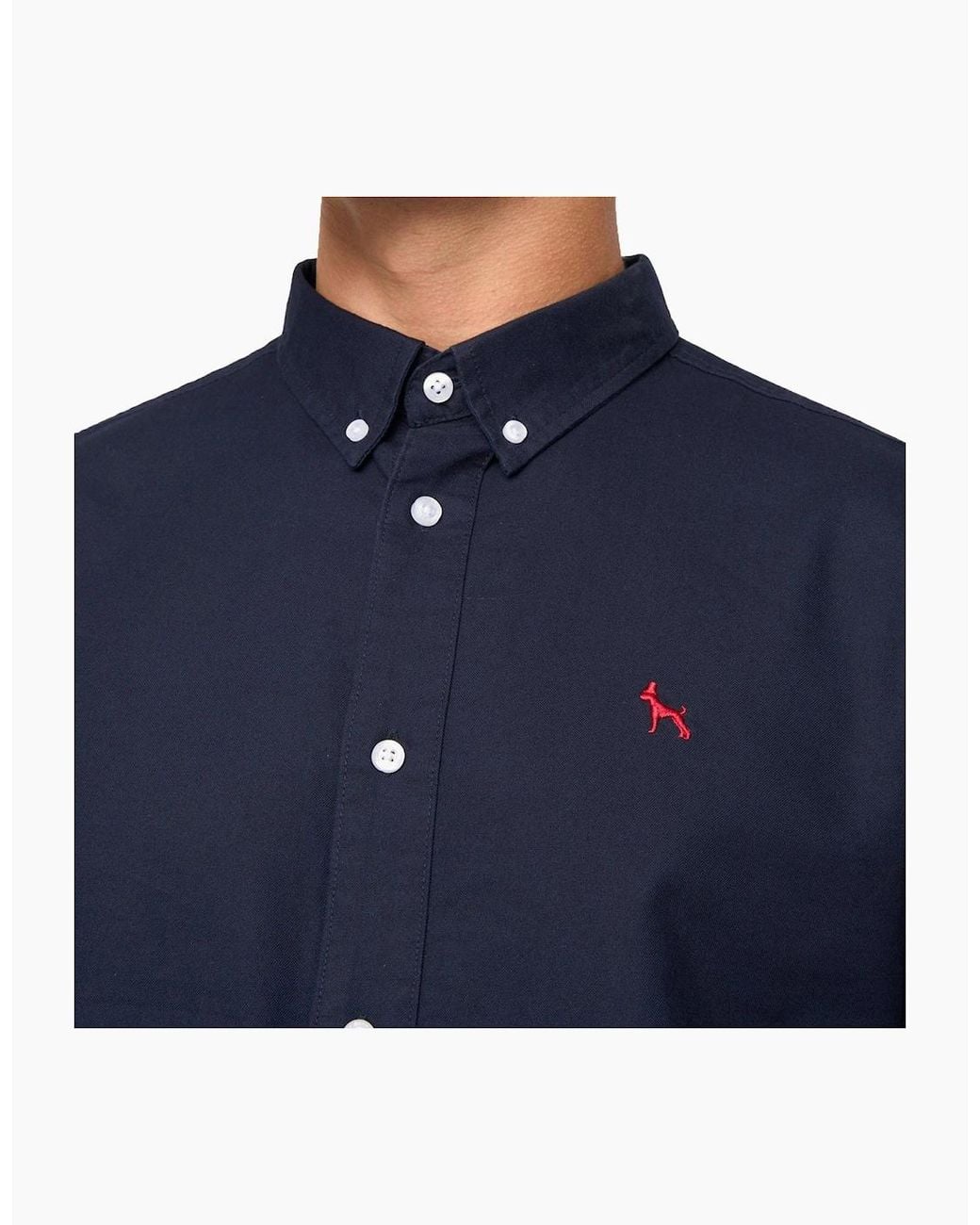 Bewley & Ritch Blue Bewley & Ritch Chatmen Slim Fit Shirt Dark for men
