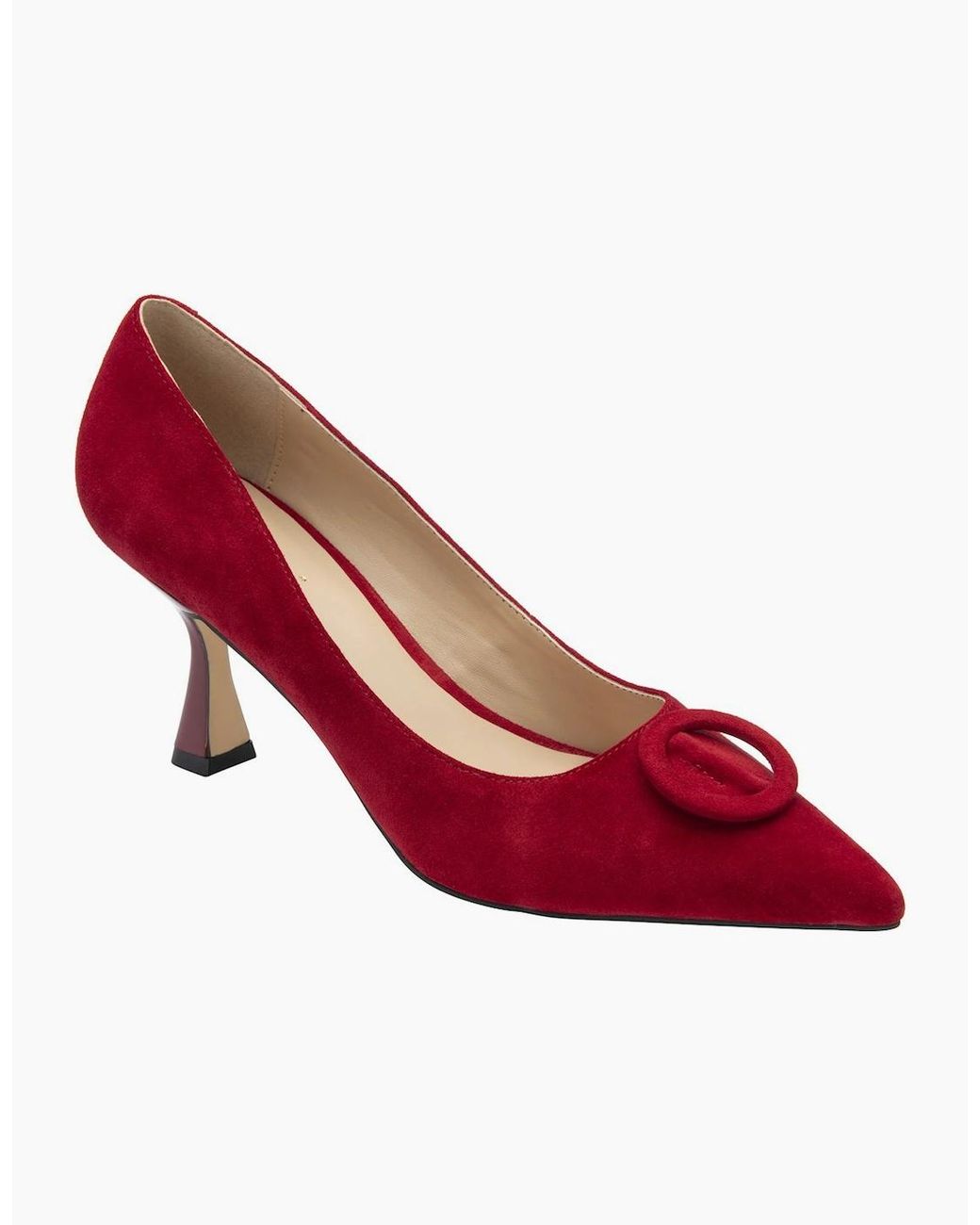 Lotus Red Henley Court Shoes