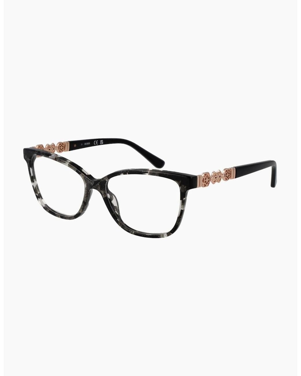 Guess Brown Optical Frame Gu2832 005 52