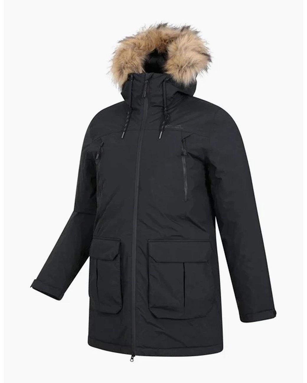 Mountain Warehouse Blue Traverse Hybrid Waterproof Jacket for men
