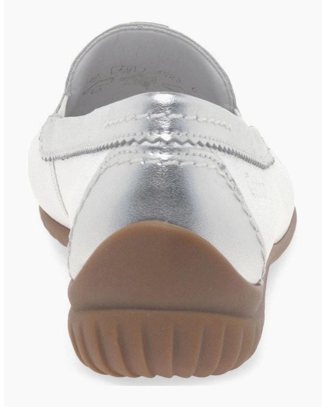 Gabor White California Sporty Moccasins