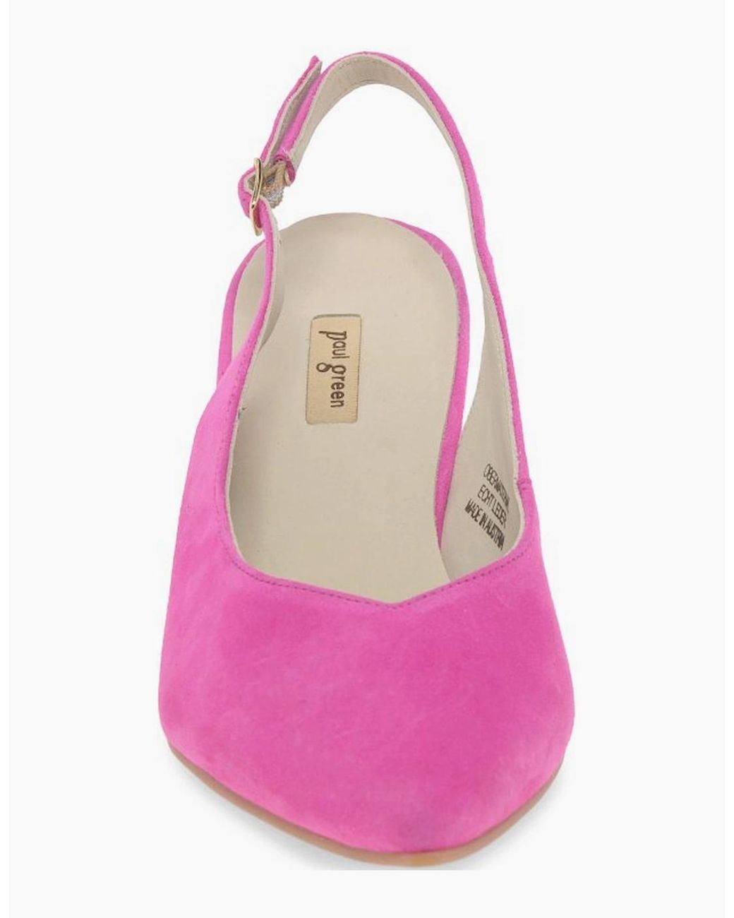 Paul Green Pink Willa Open Court Shoes
